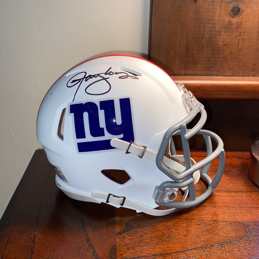 Signed Lawrence Taylor Mini Helmet